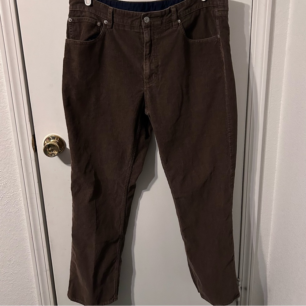 Corduroy Pants Men’s Size 36x30 Brown